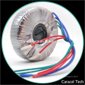 Transformador toroidal de 50/60 Hz y 220 voltios a 12 voltios